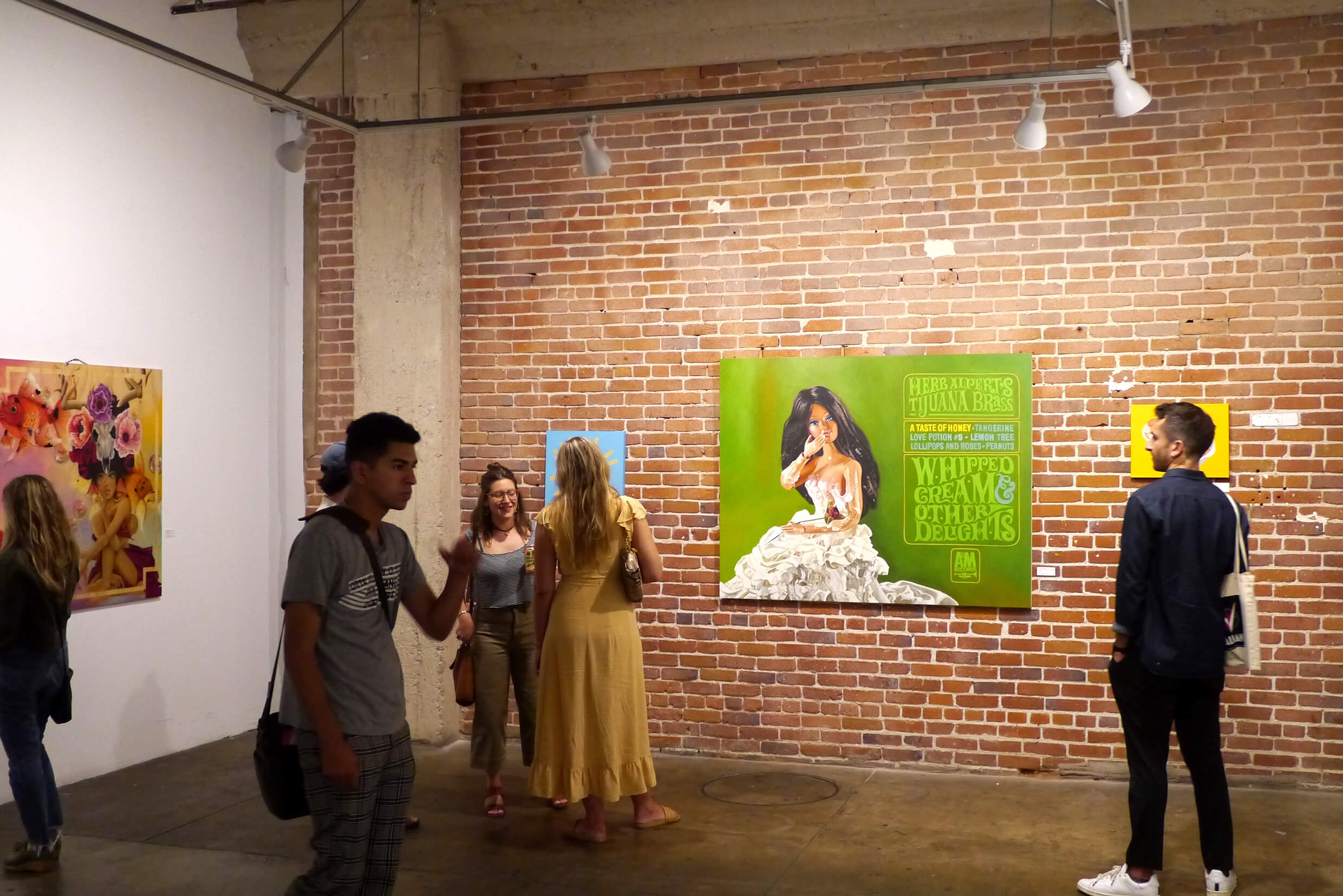 グループ展「Satan's Food Court」Art Share L.A.(ロサンゼルス) 2019/9/7-10/13の展示風景