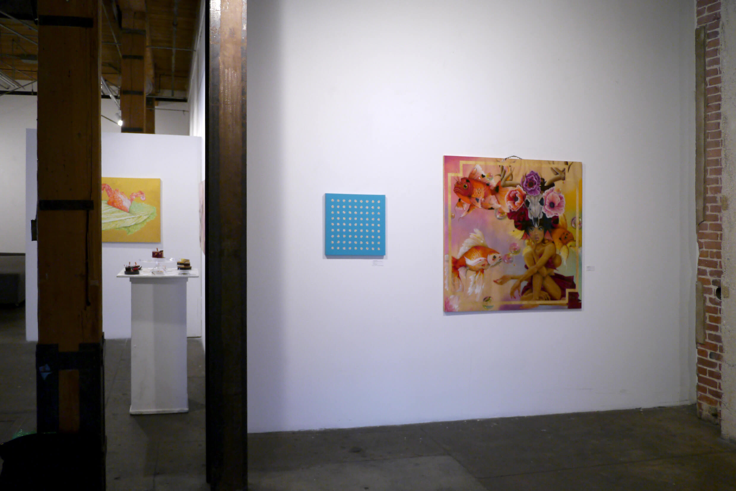 グループ展「Satan's Food Court」Art Share L.A.(ロサンゼルス) 2019/9/7-10/13の展示風景