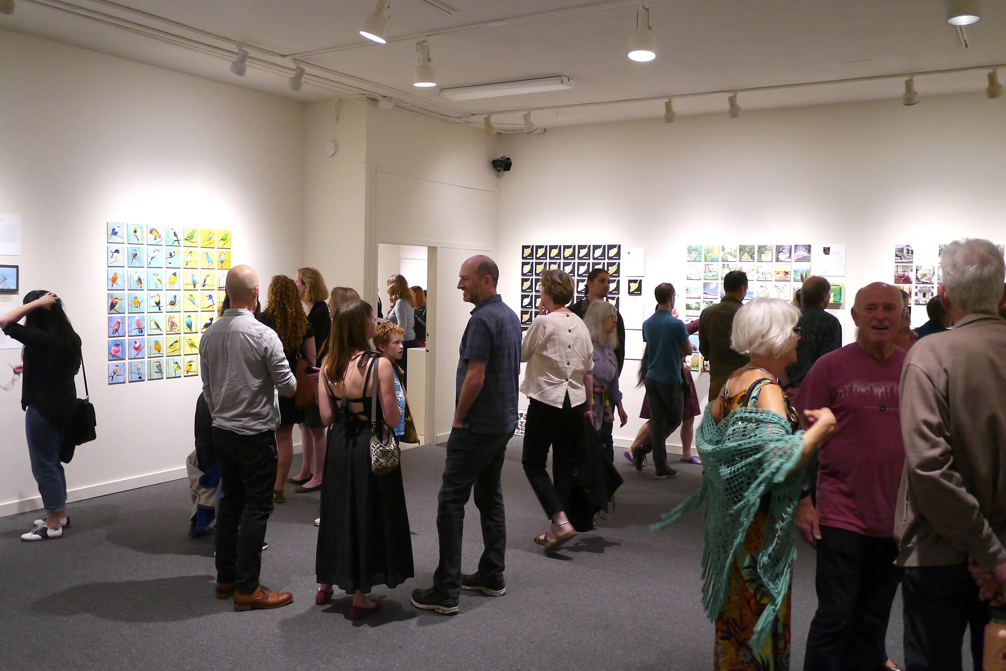 グループ展「11th Annual 50|50 Show」Sanchez Art Center(サンフランシスコ) 2019/8/30-9/22の展示風景