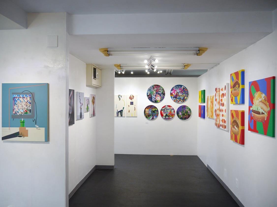 グループ展「MIND THE GAP」THE blank GALLERY(東京) 2020/9/19-10/4の展示風景