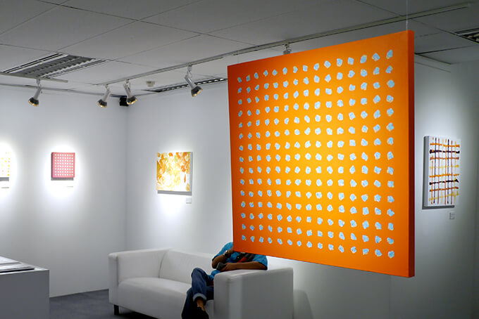 個展「COLOUR ME WELL」One East Asia Gallery/シンガポールの展示風景