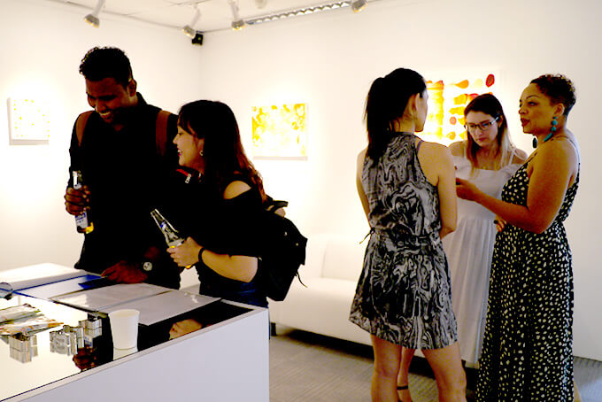 個展「COLOUR ME WELL」One East Asia Gallery/シンガポールの展示風景