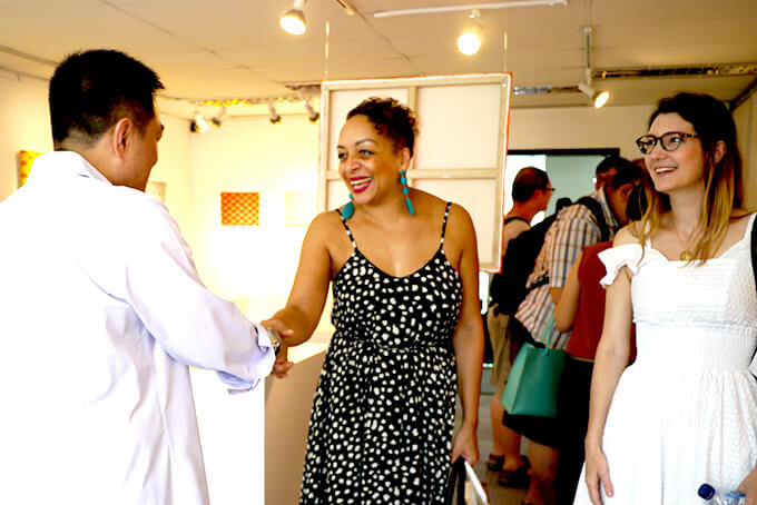 個展「COLOUR ME WELL」One East Asia Gallery/シンガポールの展示風景