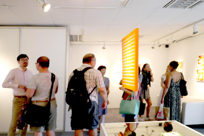個展「COLOUR ME WELL」One East Asia Gallery/シンガポールの展示風景