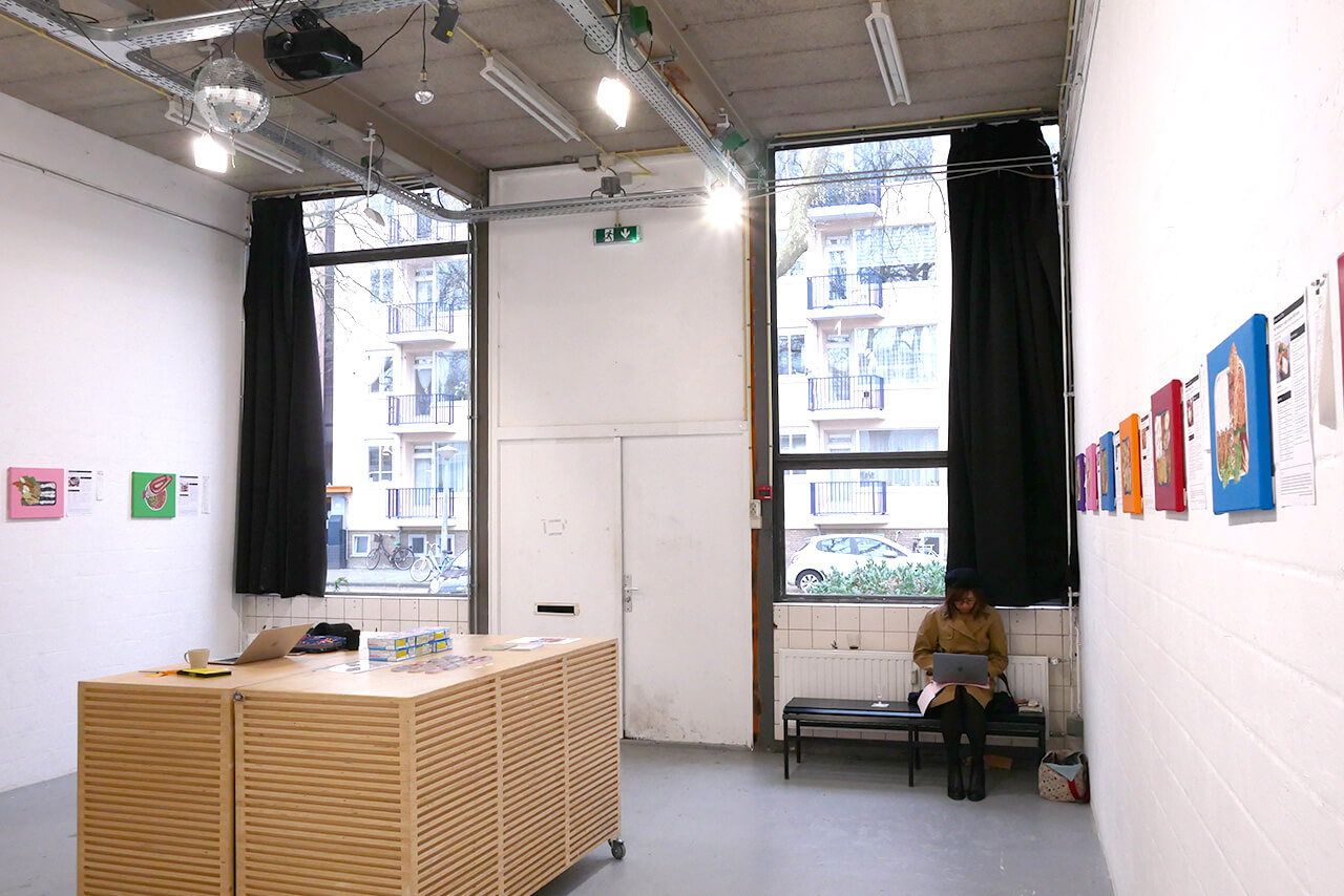 個展「BENTO」DE BOUWPUT/アムステルダムの展示風景