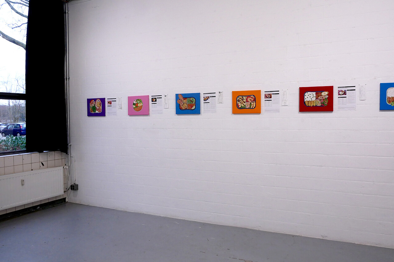 個展「BENTO」DE BOUWPUT/アムステルダムの展示風景