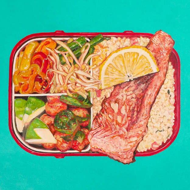 BENTO(Surprise Salmon Bento)-September 22, 2022