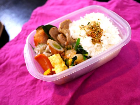 Photographing elements for the BENTO/Lunch Box Series