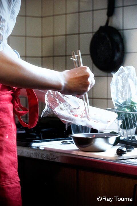 Photographing elements for the BENTO/Lunch Box Series