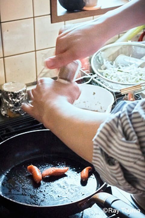 Photographing elements for the BENTO/Lunch Box Series