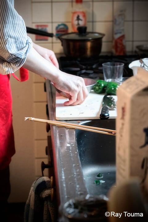 Photographing elements for the BENTO/Lunch Box Series