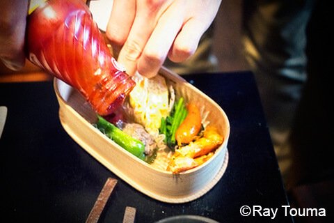 Photographing elements for the BENTO/Lunch Box Series