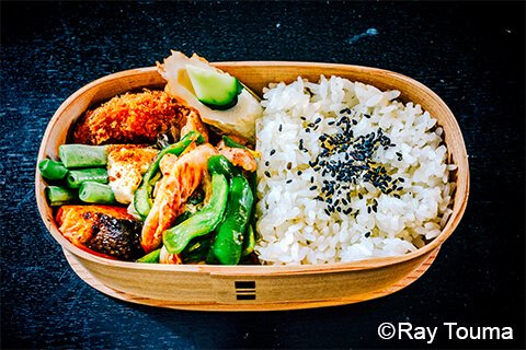 Photographing elements for the BENTO/Lunch Box Series