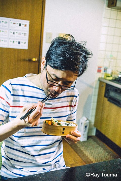 Photographing elements for the BENTO/Lunch Box Series