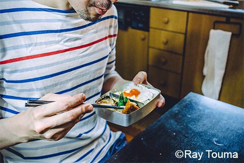 Photographing elements for the BENTO/Lunch Box Series