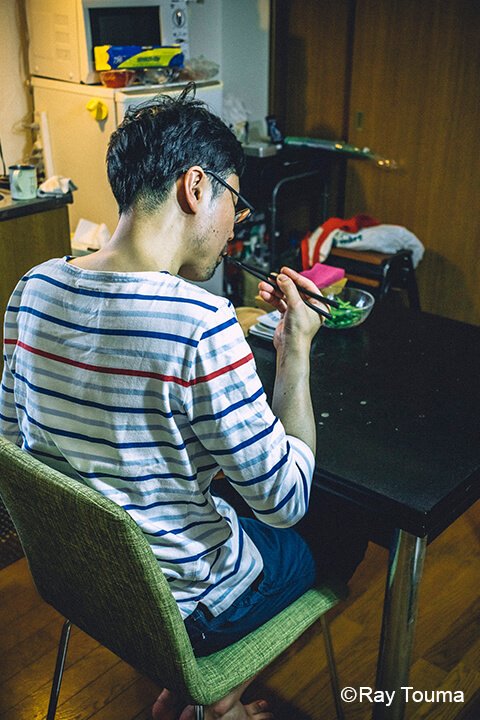 Photographing elements for the BENTO/Lunch Box Series