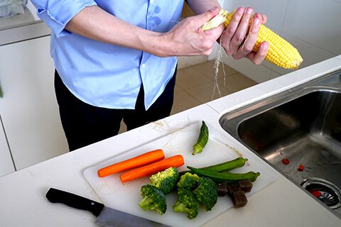 Photographing elements for the BENTO/Lunch Box Series