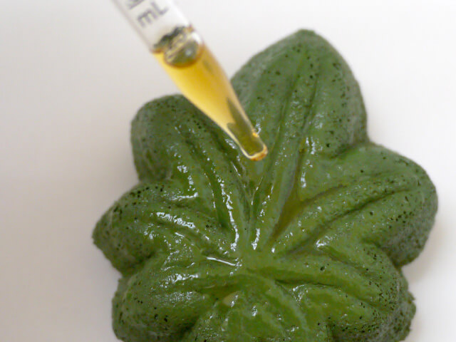 Photographing elements for the Cannabis-Shaped Sweet Buns series