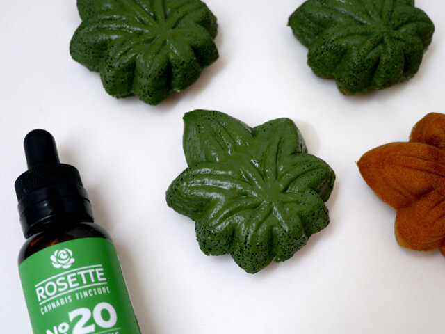 Photographing elements for the Cannabis-Shaped Sweet Buns series