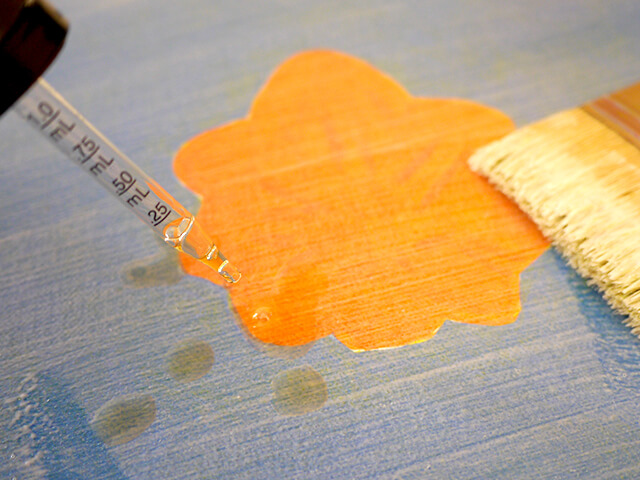 Photographing elements for the Cannabis-Shaped Sweet Buns series