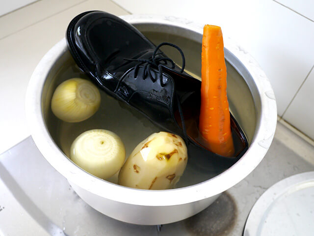 Making of Cooking Leather series