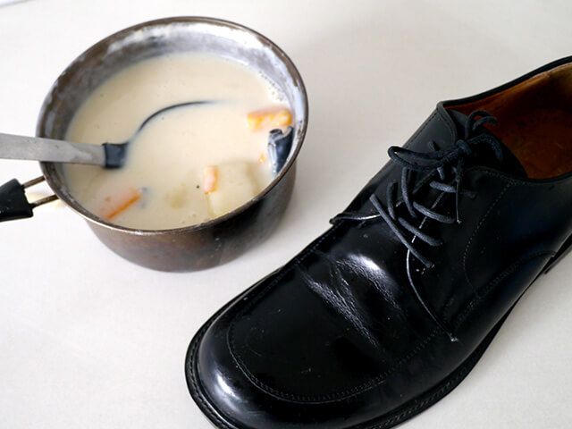 Photographing elements for the Cooking Leather series