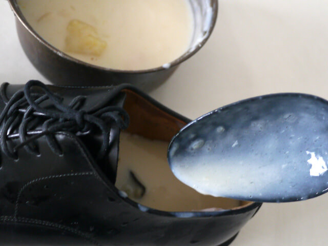 Photographing elements for the Cooking Leather series