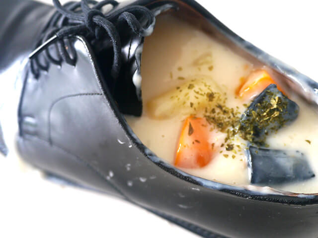 Photographing elements for the Cooking Leather series