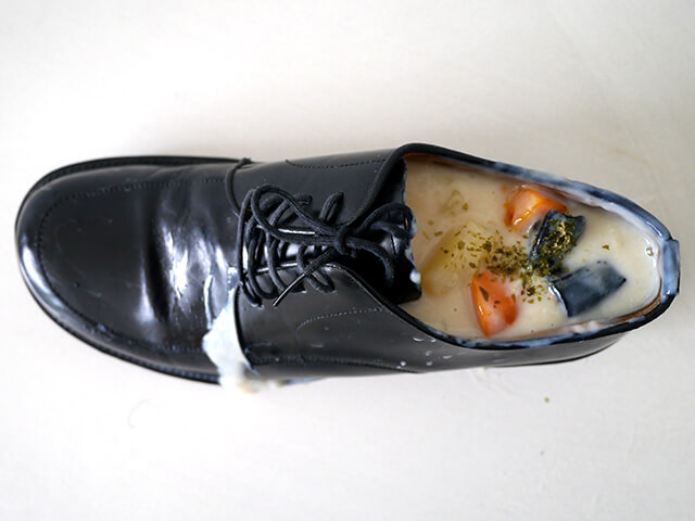 Photographing elements for the Cooking Leather series