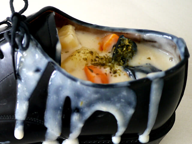 Photographing elements for the Cooking Leather series