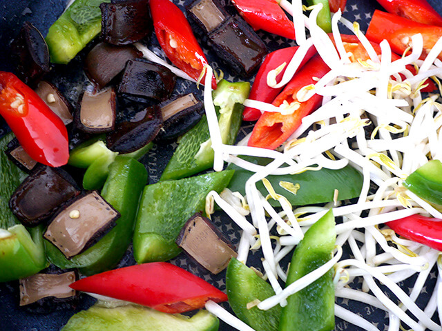 Photographing elements for the Cooking Leather series