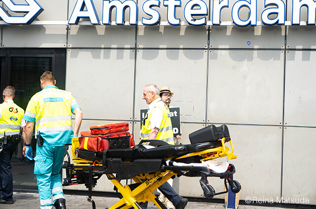 Eat Hateの写真素材撮影、オランダなど参加者の人々