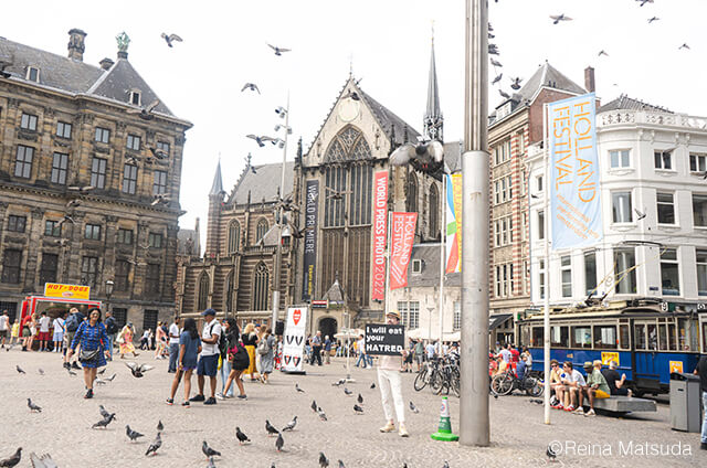 Eat Hateの写真素材撮影、オランダなど参加者の人々