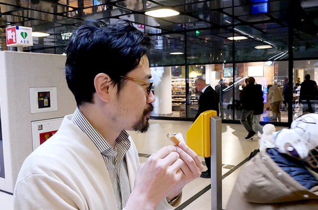 Eat Hateの写真素材撮影、オランダなど参加者の人々