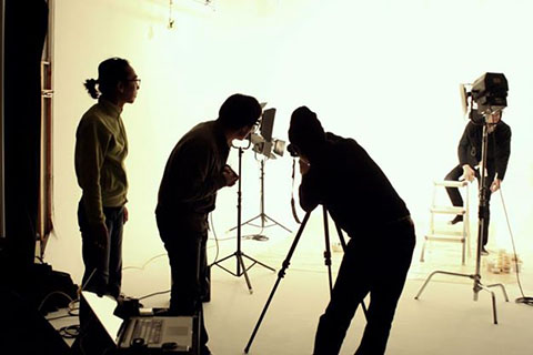 Making of Cup Noodles Waterfall series