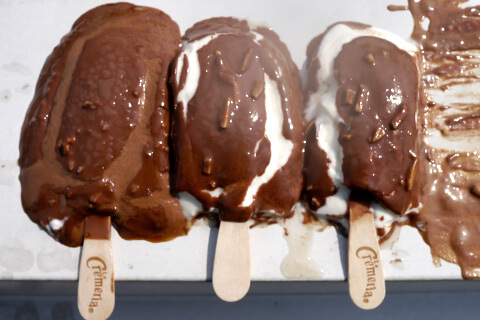 要冷凍の写真素材撮影