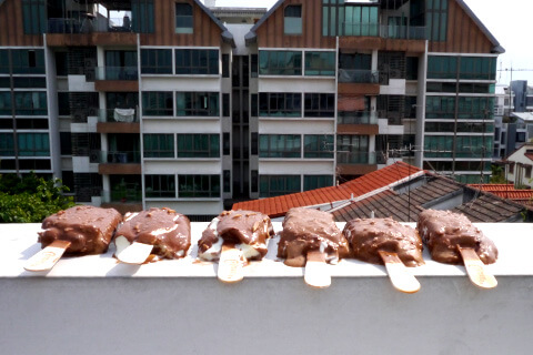 要冷凍の写真素材撮影