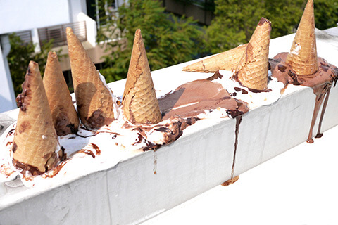 要冷凍の写真素材撮影