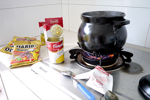 Photographing elements for the Melting Pot