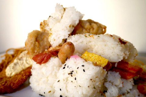 Making of Mountains of Bento Meals from Convenience Stores series