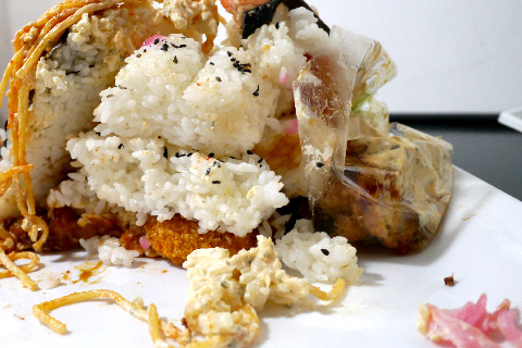 Making of Mountains of Bento Meals from Convenience Stores series