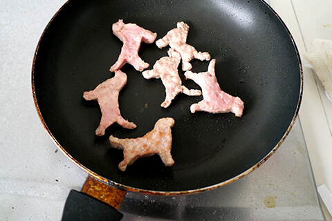 Photographing elements for the Mystery Meat series