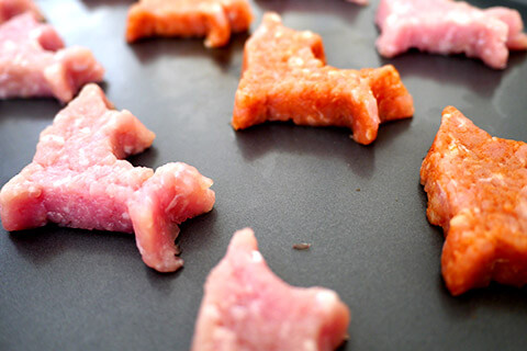 Photographing elements for the Mystery Meat series