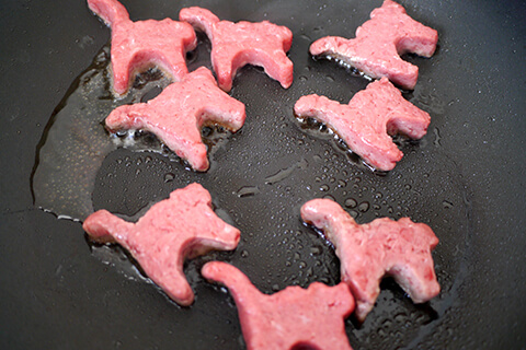 Photographing elements for the Mystery Meat series