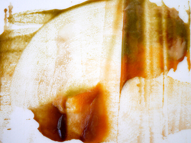 Paste Abstraction、ペーストアブストラクション、流動食（離乳食、介護食）をモチーフとした作品の写真素材撮影