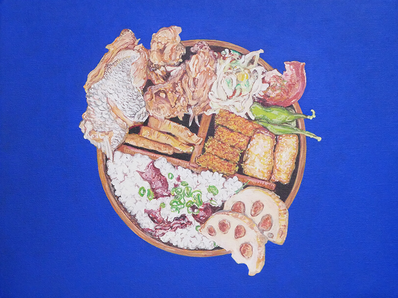 BENTO(鯛のあら炊き弁当)-BENTO-May 28, 2024の絵画作品