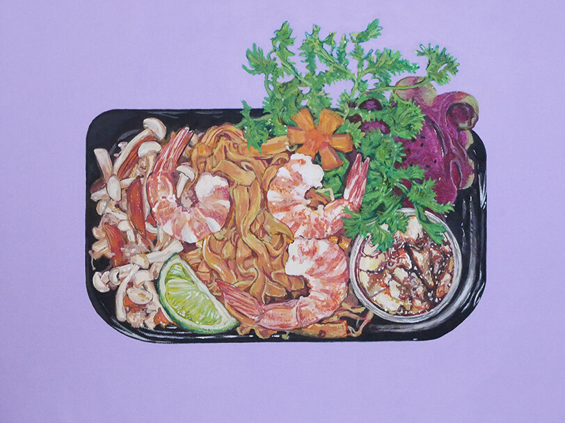 BENTO(ベトナム風フォー弁当)-BENTO-June 21, 2024の絵画作品