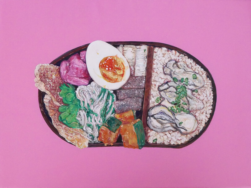 BENTO(かきめし弁当)-BENTO-November 27, 2024の絵画作品