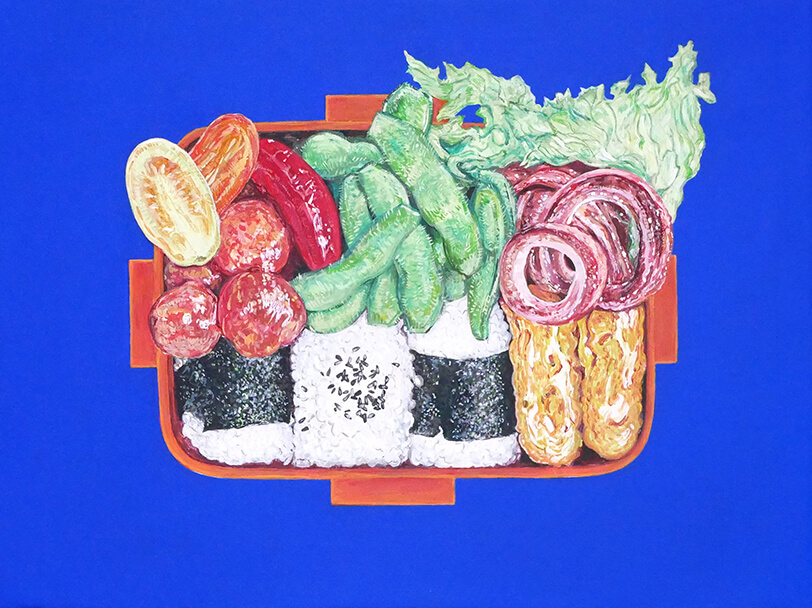 BENTO(いろどり行楽弁当)-BENTO-August 13, 2025の絵画作品