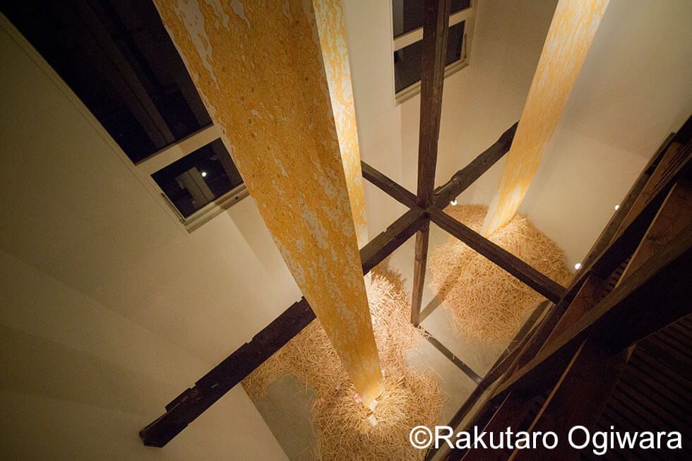 新宅睦仁個展「カップヌードルの滝」@HAGISOの展示風景